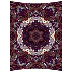 Rosette Kaleidoscope Mosaic Abstract Background Back Support Cushion