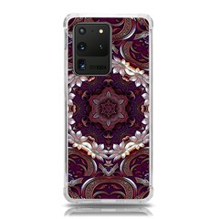 Rosette Kaleidoscope Mosaic Abstract Background Samsung Galaxy S20 Ultra 6 9 Inch Tpu Uv Case