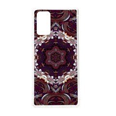 Rosette Kaleidoscope Mosaic Abstract Background Samsung Galaxy Note 20 Tpu Uv Case by Jancukart