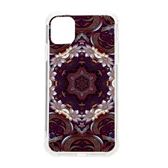 Rosette Kaleidoscope Mosaic Abstract Background Iphone 11 Tpu Uv Print Case by Jancukart