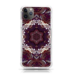 Rosette Kaleidoscope Mosaic Abstract Background Iphone 11 Pro Max 6 5 Inch Tpu Uv Print Case by Jancukart