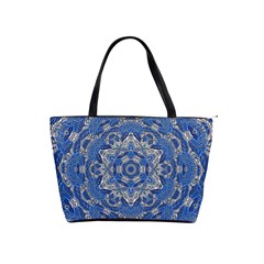 Mandala Rosette Kaleidoscope Abstract Background Classic Shoulder Handbag by Jancukart