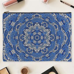 Mandala Rosette Kaleidoscope Abstract Background Cosmetic Bag (xxxl)