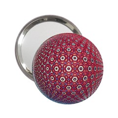 Sphere Spherical Metallic Colorful Circular Orb 2 25  Handbag Mirrors