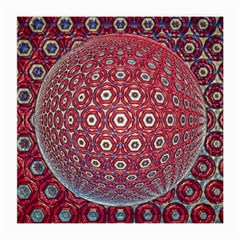 Sphere Spherical Metallic Colorful Circular Orb Medium Glasses Cloth (2 Sides) by Jancukart