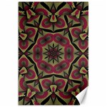 Mandala Rosette Pattern Kaleidoscope Abstract Canvas 20  x 30  19.62 x28.9  Canvas - 1