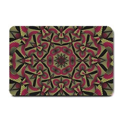 Mandala Rosette Pattern Kaleidoscope Abstract Small Doormat