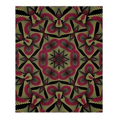 Mandala Rosette Pattern Kaleidoscope Abstract Shower Curtain 60  X 72  (medium)  by Jancukart