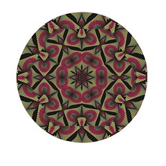 Mandala Rosette Pattern Kaleidoscope Abstract Mini Round Pill Box (pack Of 5) by Jancukart