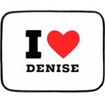 I love denise One Side Fleece Blanket (Mini) 35 x27  Blanket