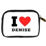 I love denise Digital Camera Leather Case Back