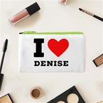 I love denise Cosmetic Bag (XS) Front