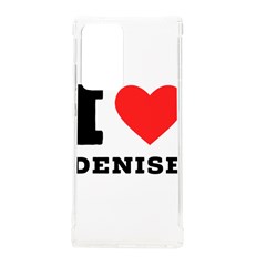 I Love Denise Samsung Galaxy Note 20 Ultra Tpu Uv Case by ilovewhateva