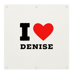 I Love Denise Banner And Sign 4  X 4  by ilovewhateva