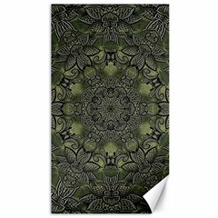 Mandala Rosette Kaleidoscope Floral Background Canvas 40  X 72  by Jancukart