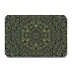 Mandala Rosette Kaleidoscope Floral Background Plate Mats 18 x12  Plate Mat