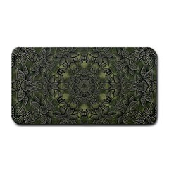 Mandala Rosette Kaleidoscope Floral Background Medium Bar Mat