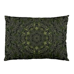 Mandala Rosette Kaleidoscope Floral Background Pillow Case (two Sides)