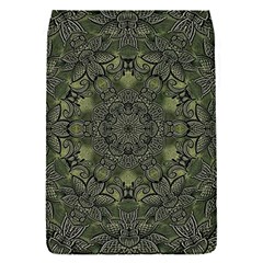 Mandala Rosette Kaleidoscope Floral Background Removable Flap Cover (s)