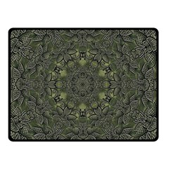 Mandala Rosette Kaleidoscope Floral Background Fleece Blanket (small)