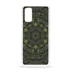 Mandala Rosette Kaleidoscope Floral Background Samsung Galaxy S20 6 2 Inch Tpu Uv Case by Jancukart