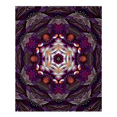 Rosette Kaleidoscope Mosaic Abstract Background Art Shower Curtain 60  X 72  (medium)  by Jancukart