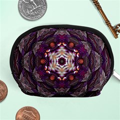 Rosette Kaleidoscope Mosaic Abstract Background Art Accessory Pouch (medium) by Jancukart