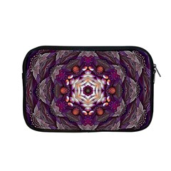 Rosette Kaleidoscope Mosaic Abstract Background Art Apple Macbook Pro 13  Zipper Case by Jancukart