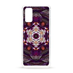 Rosette Kaleidoscope Mosaic Abstract Background Art Samsung Galaxy S20 6 2 Inch Tpu Uv Case