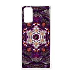 Rosette Kaleidoscope Mosaic Abstract Background Art Samsung Galaxy Note 20 Tpu Uv Case by Jancukart