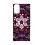 Rosette Kaleidoscope Mosaic Abstract Background Art Samsung Galaxy Note 20 TPU UV Case Front