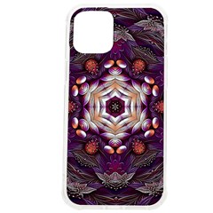 Rosette Kaleidoscope Mosaic Abstract Background Art Iphone 12 Pro Max Tpu Uv Print Case by Jancukart