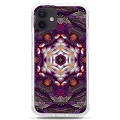 Rosette Kaleidoscope Mosaic Abstract Background Art Iphone 12 Mini Tpu Uv Print Case	 by Jancukart