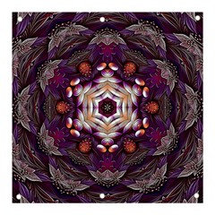 Rosette Kaleidoscope Mosaic Abstract Background Art Banner And Sign 3  X 3 