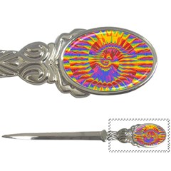 Colorful Spiral Abstract Swirl Twirl Art Pattern Letter Opener