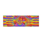 Colorful Spiral Abstract Swirl Twirl Art Pattern Sticker (Bumper) Front