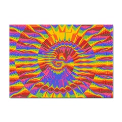 Colorful Spiral Abstract Swirl Twirl Art Pattern Sticker A4 (100 Pack) by Jancukart