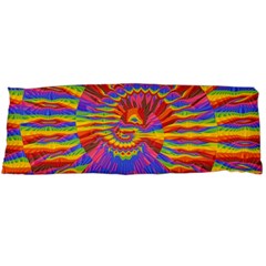 Colorful Spiral Abstract Swirl Twirl Art Pattern Body Pillow Case (dakimakura) by Jancukart