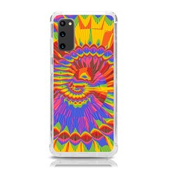 Colorful Spiral Abstract Swirl Twirl Art Pattern Samsung Galaxy S20 6 2 Inch Tpu Uv Case by Jancukart