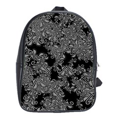 Modern Tribalism Elegance Print School Bag (large) by dflcprintsclothing