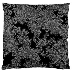 Modern Tribalism Elegance Print Large Cushion Case (one Side) by dflcprintsclothing