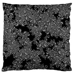 Modern Tribalism Elegance Print Standard Premium Plush Fleece Cushion Case (one Side) by dflcprintsclothing