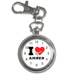 I Love Amber Key Chain Watches by ilovewhateva