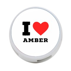 I Love Amber 4-port Usb Hub (two Sides) by ilovewhateva