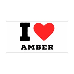 I Love Amber Yoga Headband by ilovewhateva