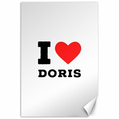 I love doris Canvas 24  x 36 