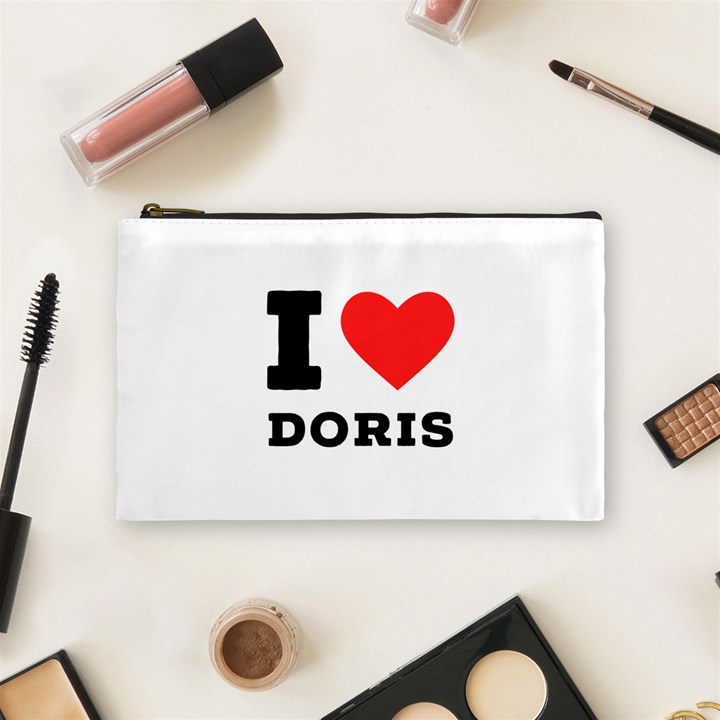 I love doris Cosmetic Bag (Medium)