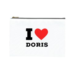 I love doris Cosmetic Bag (Large)