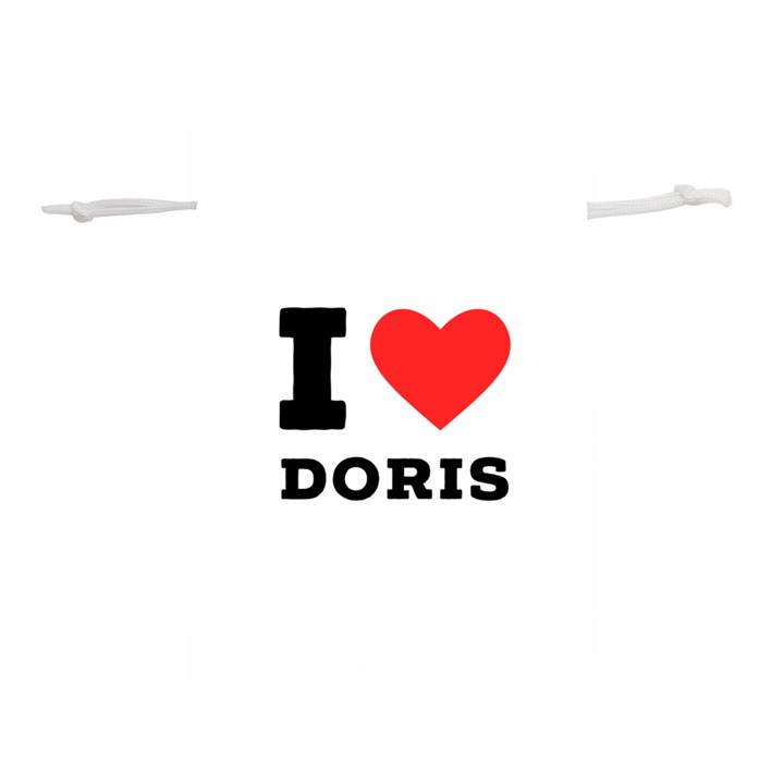 I love doris Lightweight Drawstring Pouch (M)