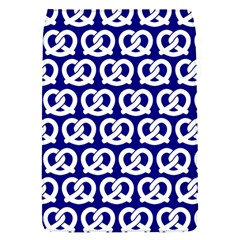 Navy Pretzel Illustrations Pattern Removable Flap Cover (s) by GardenOfOphir